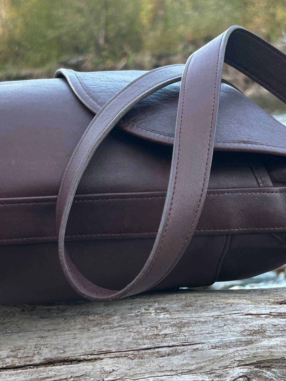 Vintage Coach 4115 Mahogany Whitney Bag  Made in the United States 🇺🇸 - Picture 13 of 16